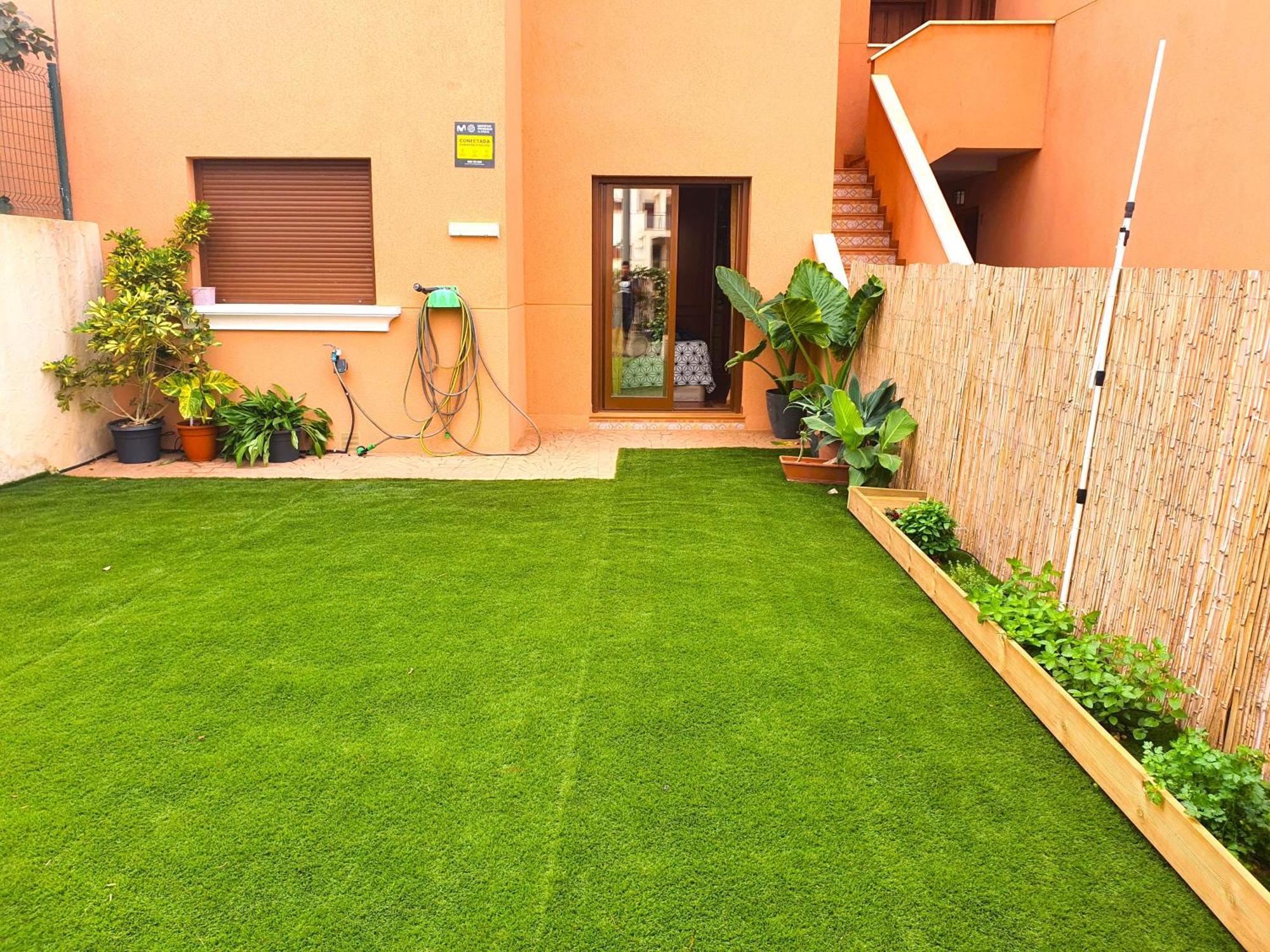 Espacioso Apartamento Con Preciosos Jardines Y Bbq 이슬라 플라나 외부 사진